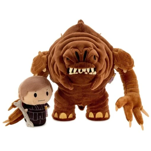 Hallmark Itty Bittys® Star Wars: Return Of The Jedi™ Luke Skywalker™ And Rancor™ Plush Collector Set Of 2 -Hot Sale Toy Store 0001KDD2137