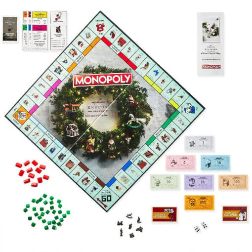 Hallmark Monopoly Hallmark Keepsake Ornament Board Game -Hot Sale Toy Store 0001XKT3327 2