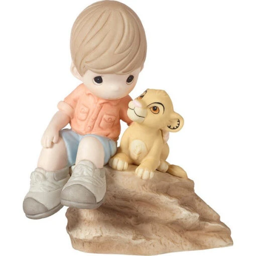 Precious Moments Disney Showcase Lion King Figurine You’re My Pride And Joy Bisque -Hot Sale Toy Store 101051