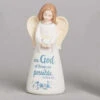 With God All Things Are Possible Small Angel Figurine -Hot Sale Toy Store 12623