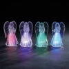 4.25" Color Changing LED Acrylic Angel -Hot Sale Toy Store 132346