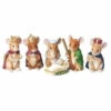 Christmouse Pageant Mice Holy Family With Three Kings Nativity Scene Figurine Set Of 6 -Hot Sale Toy Store 135289