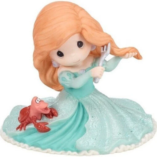 Precious Moments Disney The Little Mermaid Figurine You Fill My World -Hot Sale Toy Store 182092