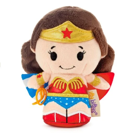 Hallmark Itty Bittys® DC™ The New Adventures Of Wonder Woman™ Lynda Carter Plush -Hot Sale Toy Store 1KDD1869