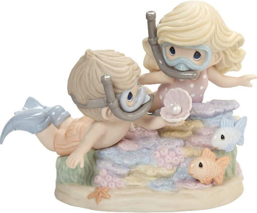 Precious Moments Your Love Is A Precious Pearl Limited Edition Bisque Porcelain Figurine -Hot Sale Toy Store 202010