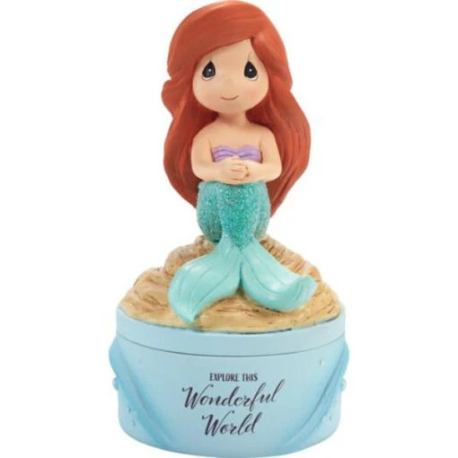 Precious Moments Disney Ariel Explore This World Covered Box -Hot Sale Toy Store 202036