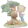 Precious Moments I Love Hanging With You Limited Edition Couple With Boy Hanging Upside Down From Tree Porcelain Figurine -Hot Sale Toy Store 222006