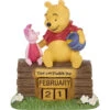 Precious Moments Today Is My Favorite Day Disney Winnie The Pooh Resin Perpetual Calendar -Hot Sale Toy Store 222700