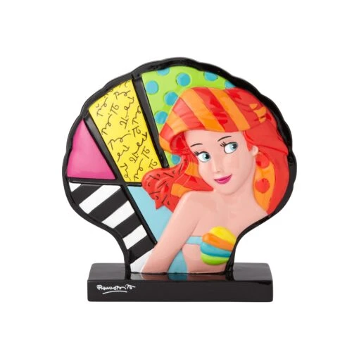 Disney Ariel Shell Figurine By Romero Britto -Hot Sale Toy Store 6001007 high res