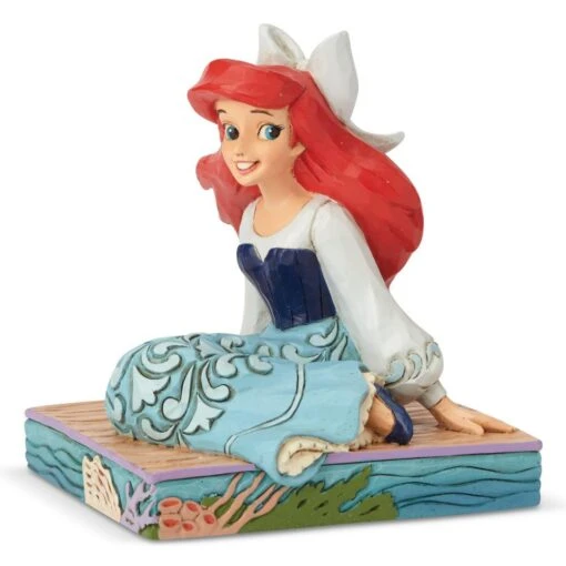 Jim Shore Disney The Little Mermaid Princess Ariel Personality Pose Figurine "Be Bold" -Hot Sale Toy Store 6001277