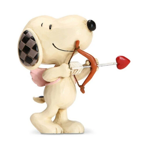 Peanuts By Jim Shore Snoopy Mini Love Cupid Figurine -Hot Sale Toy Store 6005950 high res