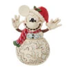 Jim Shore Disney Snowy Smiles Mickey Mouse Snowman Figurine -Hot Sale Toy Store 6008976