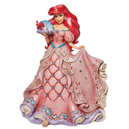 Jim Shore Disney The Little Mermaid Princess Ariel A Precious Pearl Deluxe Figurine -Hot Sale Toy Store 6010100