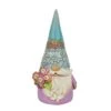 Jim Shore Gnome With Spring Floral Hat Holding Flowers "Bloomin' Gnome" Figurine -Hot Sale Toy Store 6010286