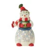 Jim Shore Cocoa And Christmas Cheer Snowman Hallmark Exclusive Figurine -Hot Sale Toy Store 6011166