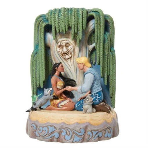 Jim Shore Disney Traditions Pocahontas Carved By Heart Figurine -Hot Sale Toy Store 6011925