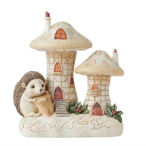 Jim Shore Heartwood Creek Woodland Lited Mushroom House -Hot Sale Toy Store 6012684