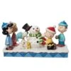 Jim Shore Peanuts Gang Building Snowman -Hot Sale Toy Store 6013040