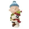 Jim Shore Peanuts Snoopy & Charlie Brown Hugging -Hot Sale Toy Store 6013043