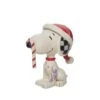 Products Jim Shore Peanuts Snoopy Glitter Candy Cane Mini -Hot Sale Toy Store 6013048