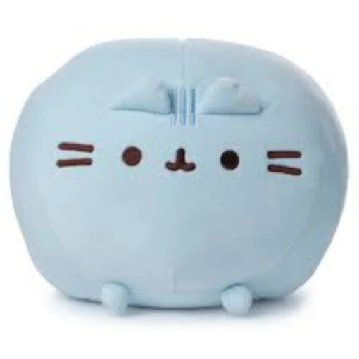 GUND Pusheen Squisheen Blue Round 11" Stuffed Plush -Hot Sale Toy Store 6054311