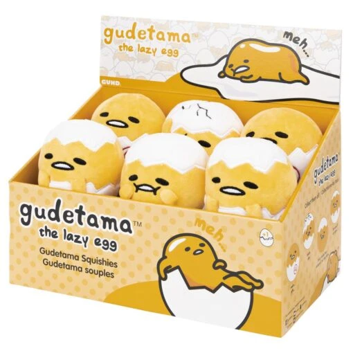 GUND Gudetama Round Squishy Assortment, 3.5 In -Hot Sale Toy Store 6060102