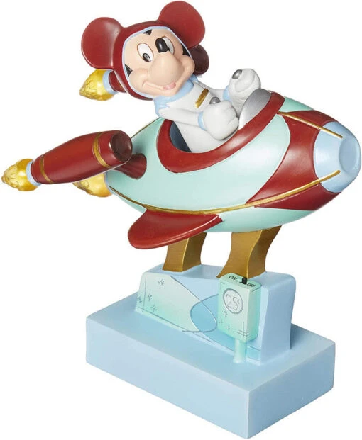 Disney's Mickey Goes To The Moon Figurine By Lenox -Hot Sale Toy Store 878906