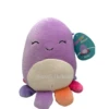 Squishmallow Beula The Purple Octopus Corduroy 5" Stuffed Plush By Kelly Toy -Hot Sale Toy Store Beula