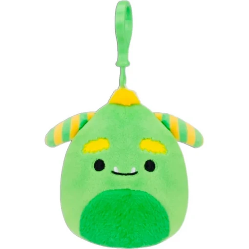 Halloween Squishmallow Callum The Green Monster 3.5" Clip Stuffed Plush By Kelly Toy -Hot Sale Toy Store Callum clip