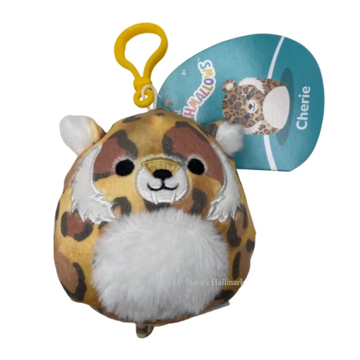 Squishmallow Cherie The Saber-Toothed Tiger Pre-Historic Squad 3.5" Clip Stuffed Plush By Kelly Toy -Hot Sale Toy Store Cherie PhotoRoom.png PhotoRoom