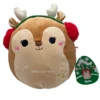 Christmas Squishmallow Darla The Reindeer With Snowflake And Earmuffs 8" Stuffed Plush By Kelly Toy -Hot Sale Toy Store Darla