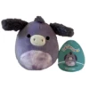 Squishmallow Deacon The Purple Gray Donkey 5" Stuffed Plush By Kelly Toy -Hot Sale Toy Store Deacon