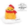 10" Bah Humbug Sanrio Gudetama With Santa Hat Christmas Stuffed Plush -Hot Sale Toy Store K02113