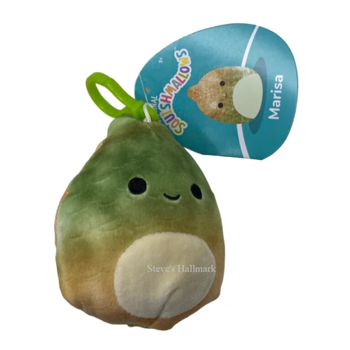 Squishmallow Marisa The Green Dinosaur Pre-Historic Squad 3.5" Clip Stuffed Plush By Kelly Toy -Hot Sale Toy Store Marisa PhotoRoom.png PhotoRoom