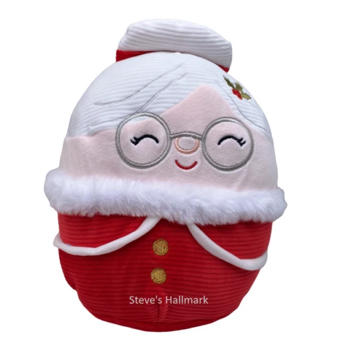 Christmas Squishmallow Nicolette Corduroy Mrs. Claus With Holly In Hair 8" Stuffed Plush By Kelly Toy -Hot Sale Toy Store Mrs 276ed568 c1a0 41c1 b042 14e3a4f203c5