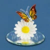 Glass Baron Butterfly Daisy Figurine -Hot Sale Toy Store PD2309 B