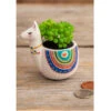 Faux Succulents In Lesli The Llama Planter -Hot Sale Toy Store PLNT063