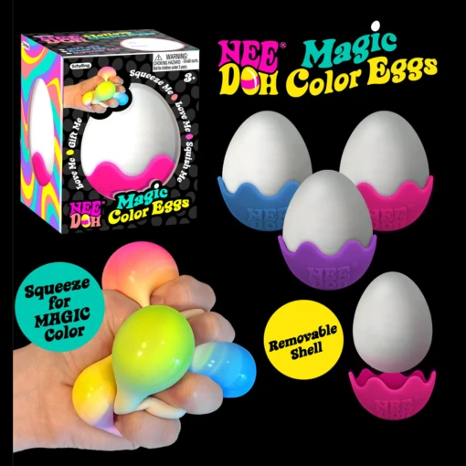 Magic Color Eggs Nee Doh -Hot Sale Toy Store eGG