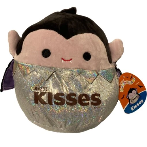 Halloween Squishmallow Dracula In Hershey Kisses 10" Stuffed Plush By Kelly Toy -Hot Sale Toy Store kisses