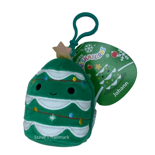 Christmas Squishmallow Johann The Evergreen Tree With Snow 3.5" Clip Stuffed Plush By Kelly Toy -Hot Sale Toy Store tree 8fa959bf e276 40f4 bd18 7d7a4afec18f